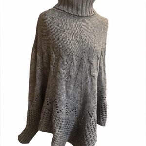 Imperico OS turtleneck shawl